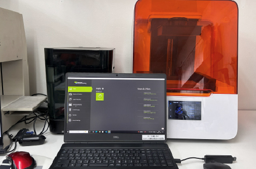 歯科技工用3Dプリンターを使用したデジタル技工設備